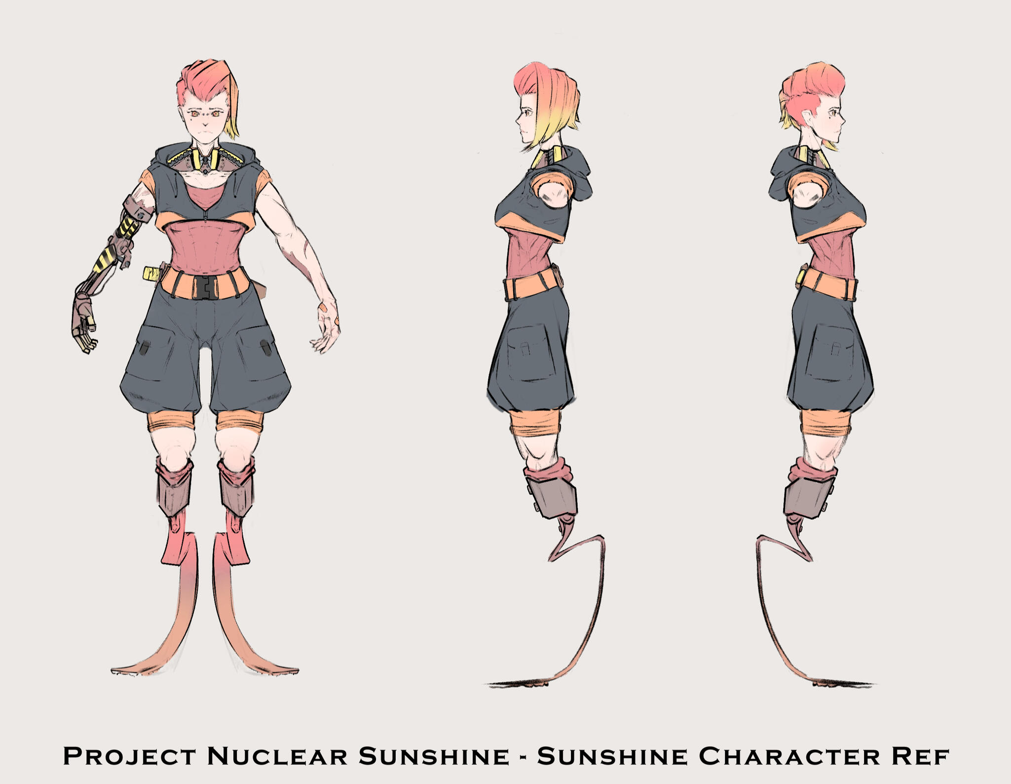 Project Nuclear Sunshine - Colored Sketch