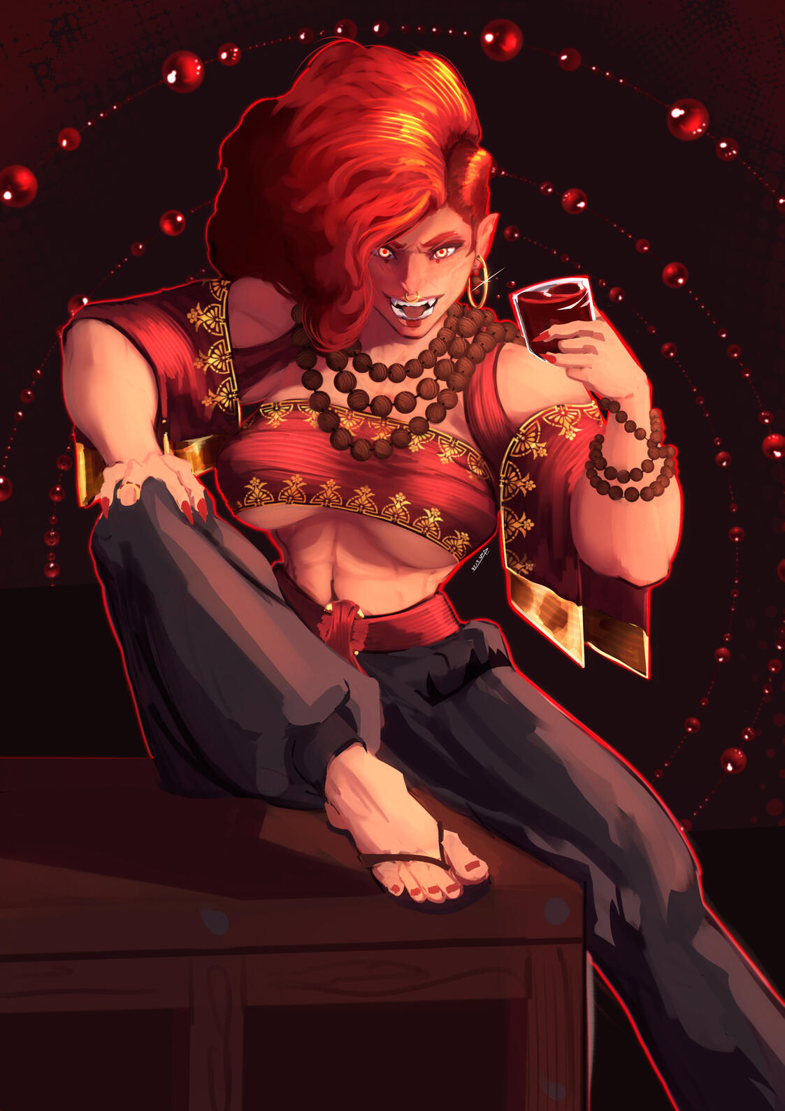 Lady Blood - D&amp;D Fullbody