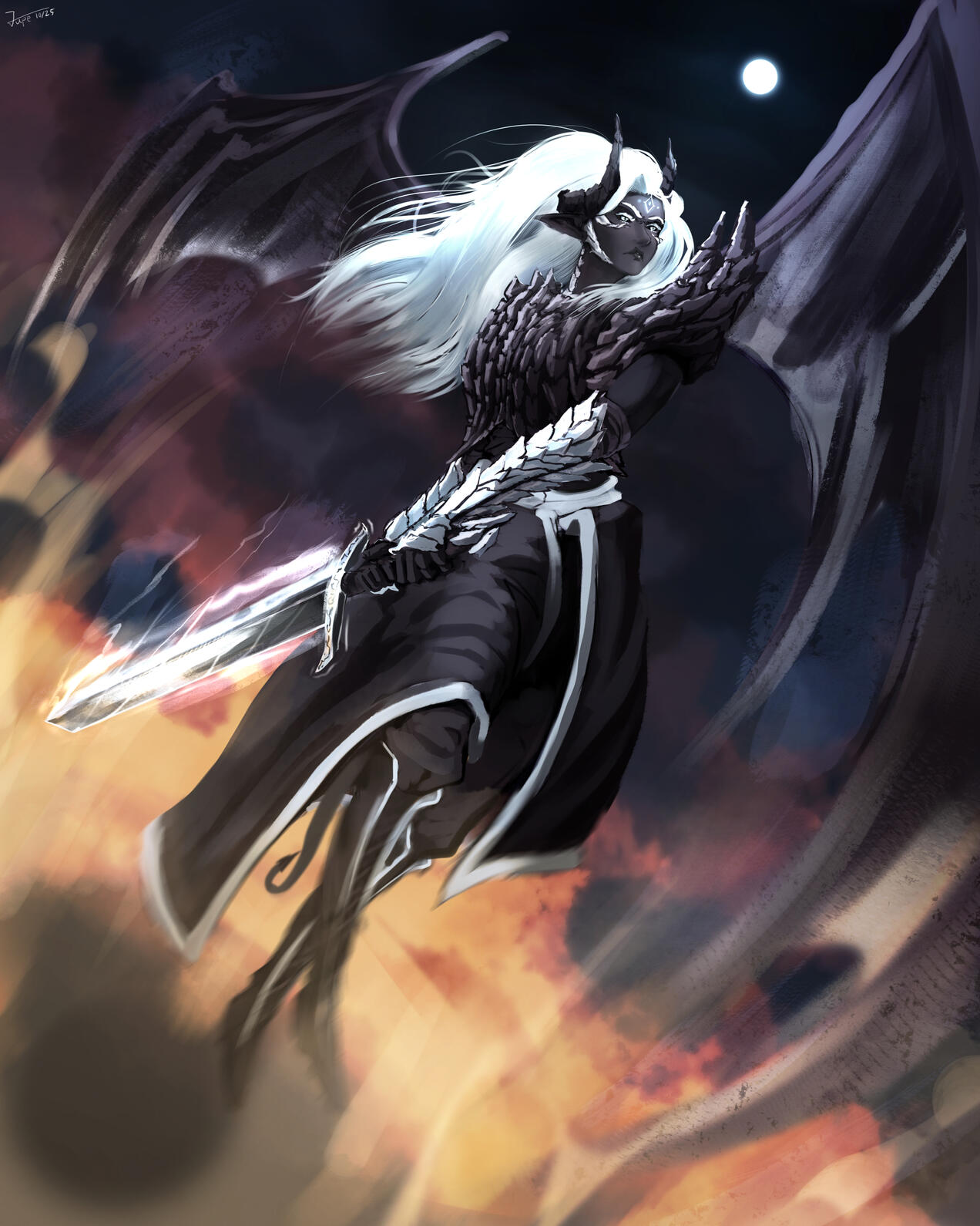 Aethil - D&D illustration